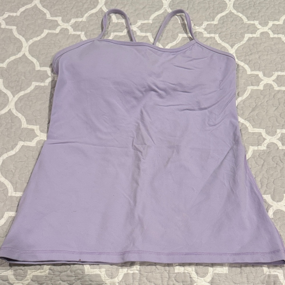 lululemon athletica Light Purple Tank Top